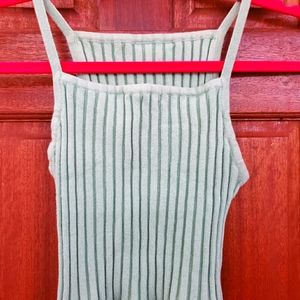 Sage summer crop top